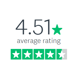 4.51 stars out of 5 average survey monkey rating
